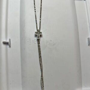 Elegant Silver Cross Necklace